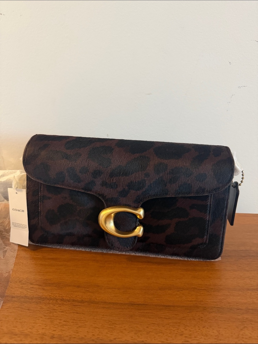 Coach Leopard Print tabby